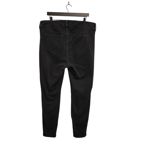 Torrid Feel the Fit Super Soft Jegging Black 20 Tall Jeans Pants High Waisted - Picture 2 of 11